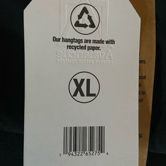 AVALANCHE Outdoor supply woman's ripstop pant, Black, size XL - Picture 12 of 12